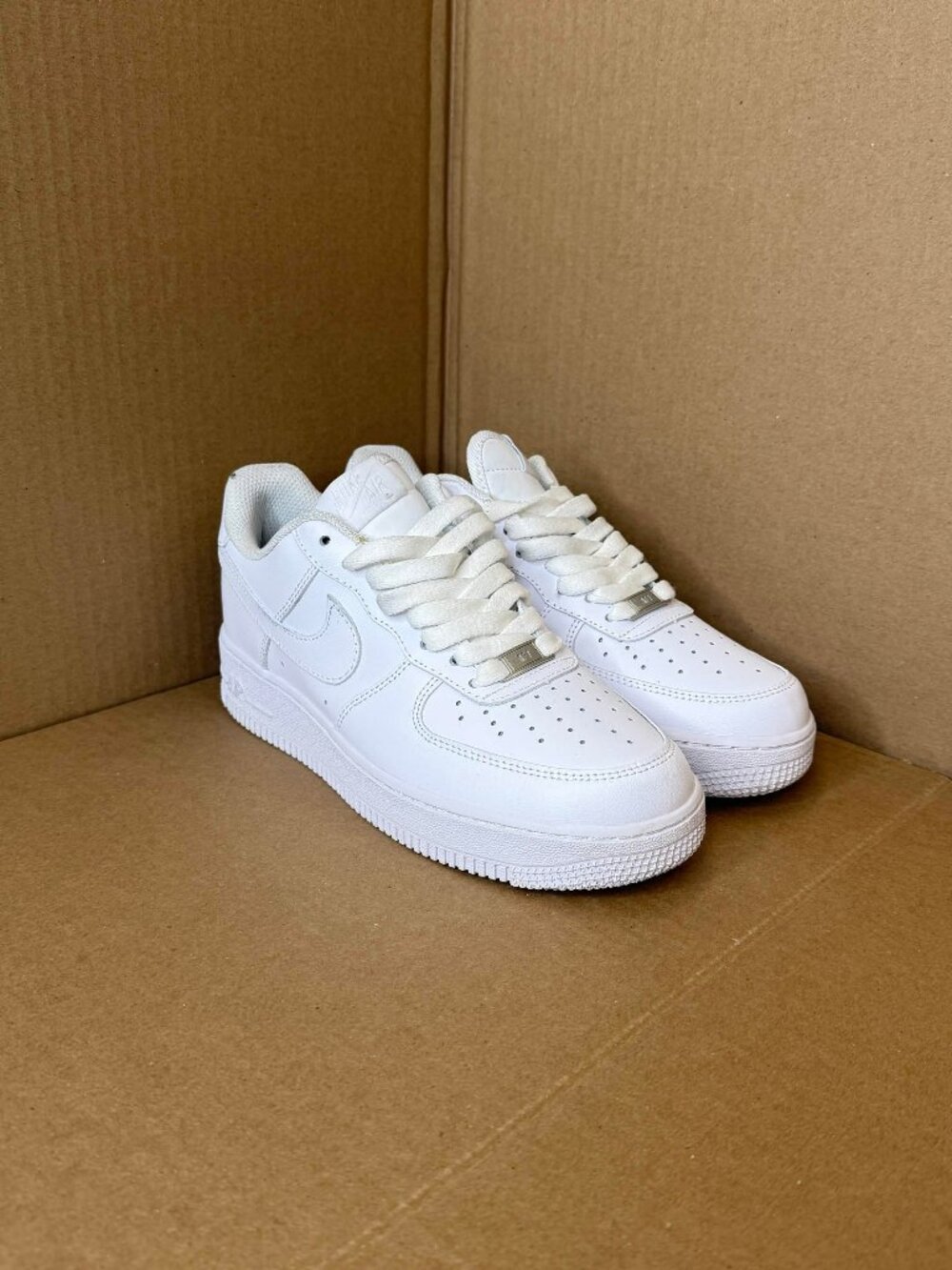 Nike Air Force 1 '07 Triple White - Men's Size 8